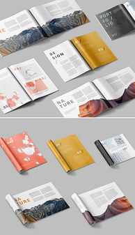 PSD杂志广告公司 专业素材与设计模板助力高效广告创作